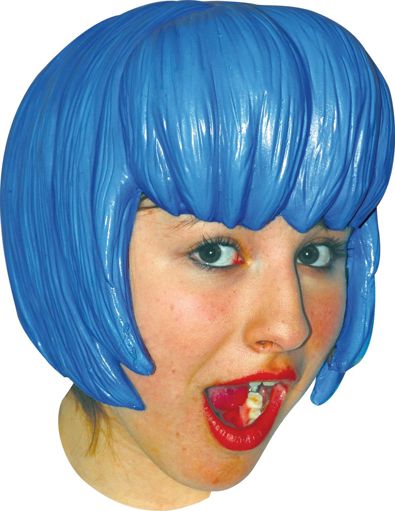 Wig Anime 6 Latex Blue