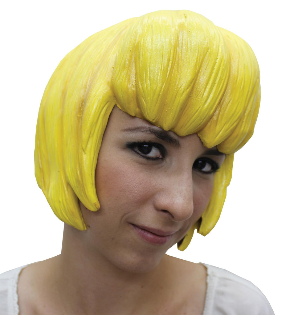 Wig Anime 6 Latex Yellow