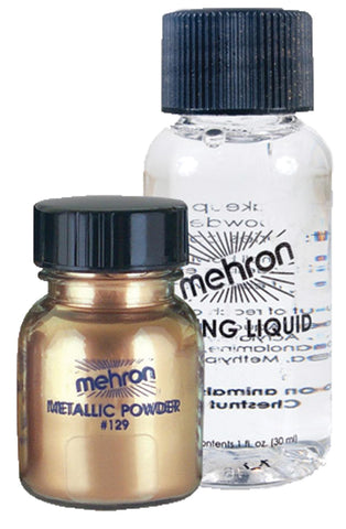 Metallic Gold Liquid Powder