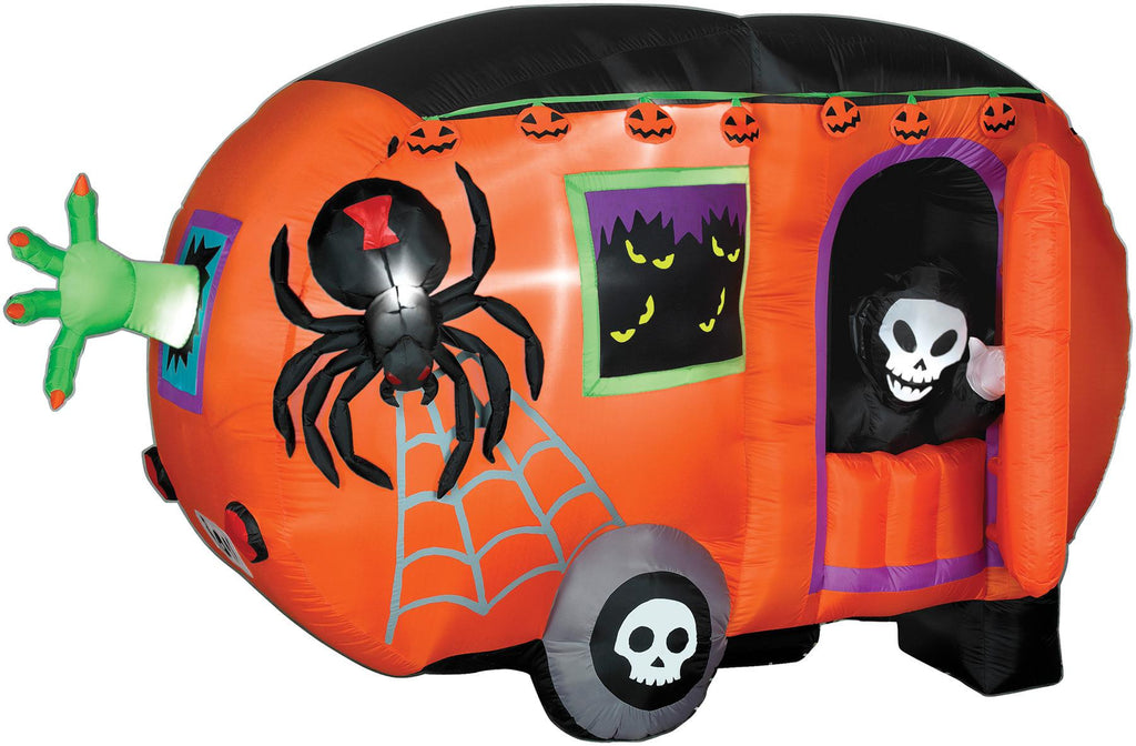 Airblown Halloween Camper