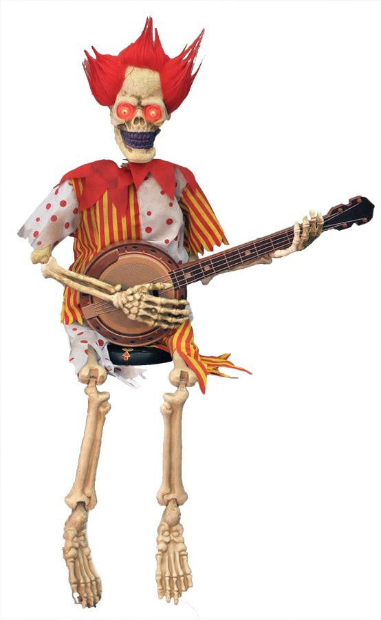 Clown Playing Banjo 39 In