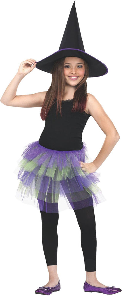 Glitter Tutu Child Purple Gree