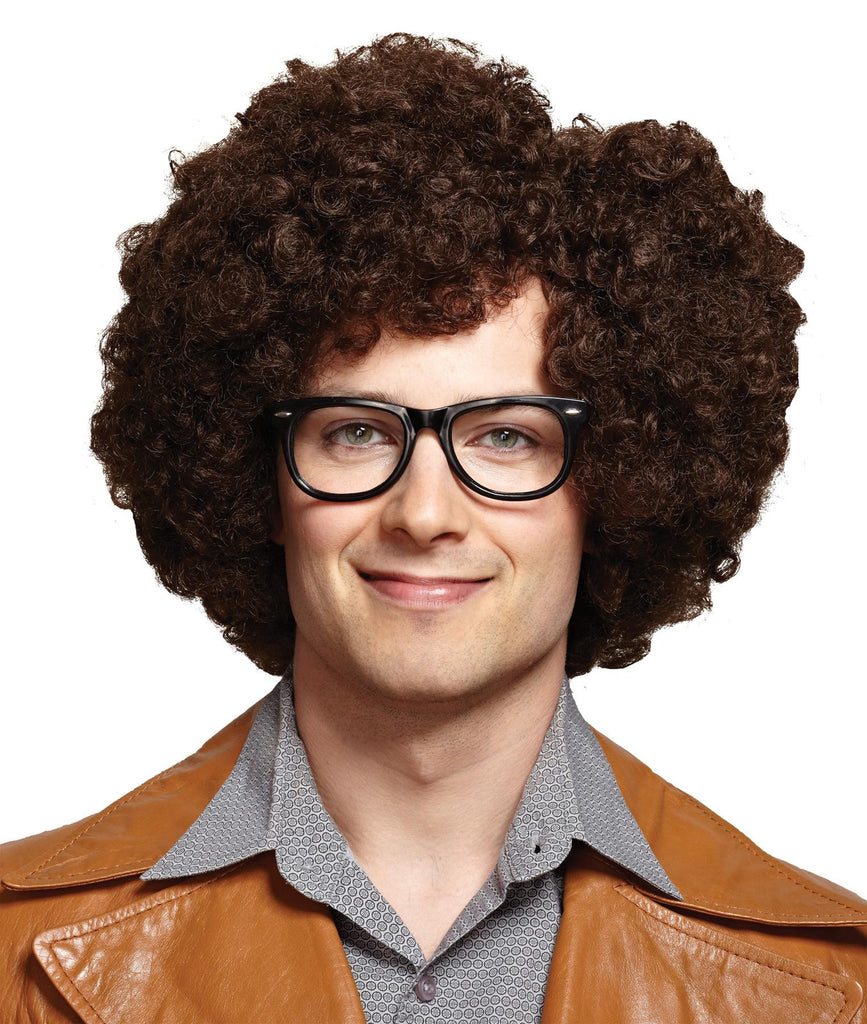 Brown Party Rock Wig