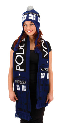 Doctor Who Tardis Scarf