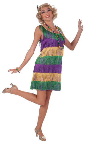 Mardi Gras Flapper Adult