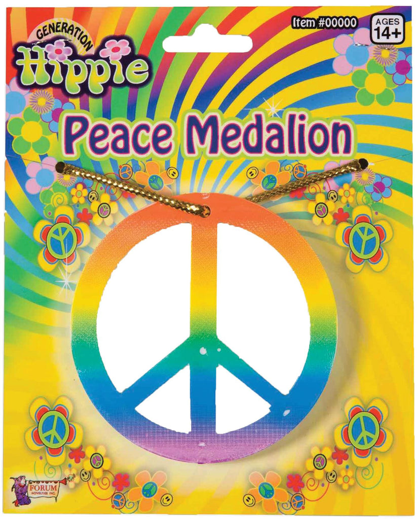 Rainbow Peace Medallion