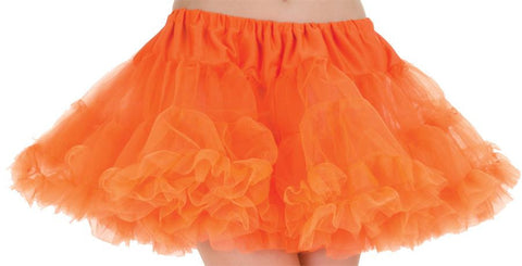 Petticoat Tutu Adlt Neon Orang