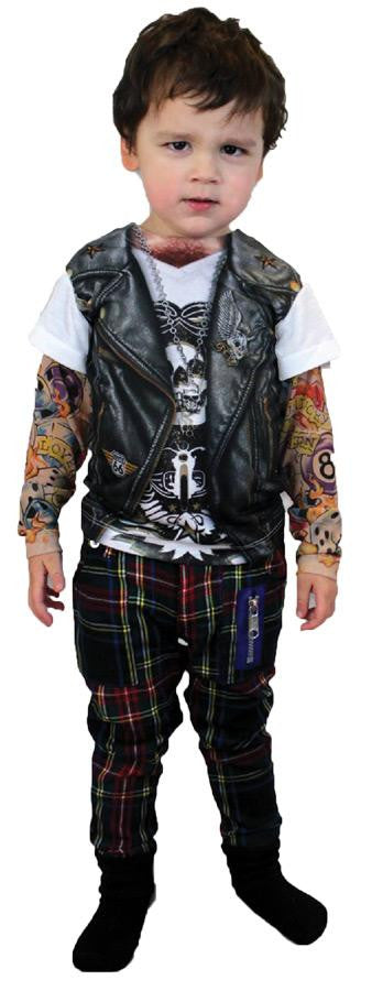 Tattoo Long Sleeve Youth Lg