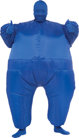 Inflatable Skin Suit Adult Blu