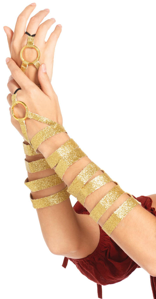 Gold Arm Wraps