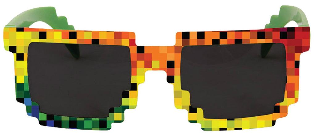 Pixel Glasses Rainbow