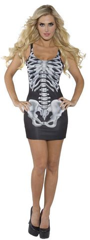 Bones Adult Dress Large