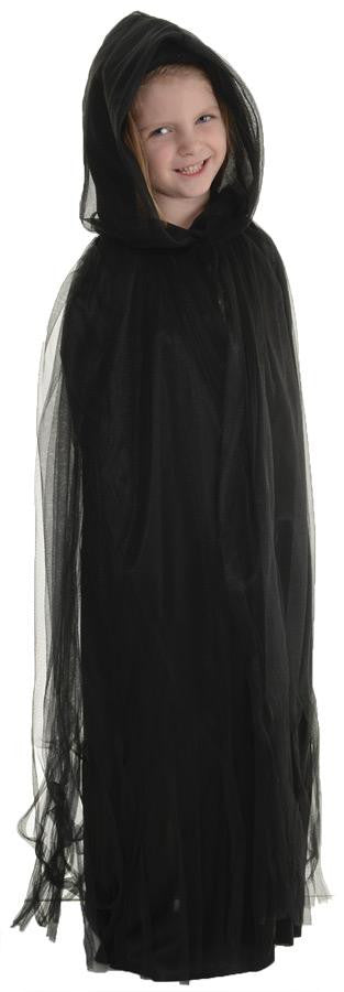 Cape Tulle Child Black