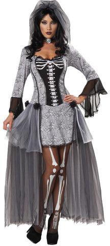 Skeleton Bride Adult Medium