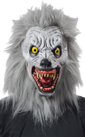 Albino Werewolf Mask Realistic