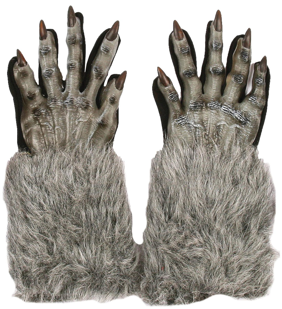 Werewolf Gloves Adult Grey