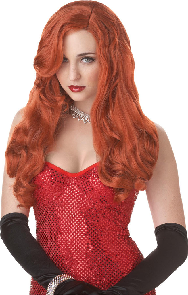 Silver Screen Sinsat Red Wig