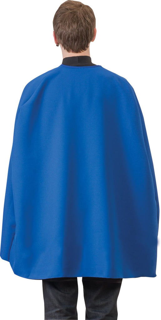 Blue Superhero Cape Adult 36in