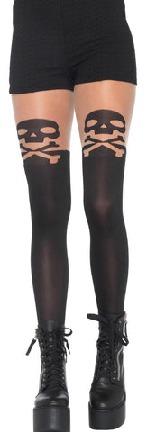 Tights Skull And Crossbone