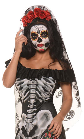 Day Of The Dead Mantilla