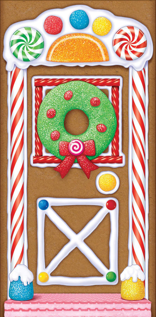 Gingerbread House Door Cover