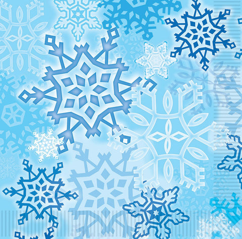 Snowflake Luncheon Napkins