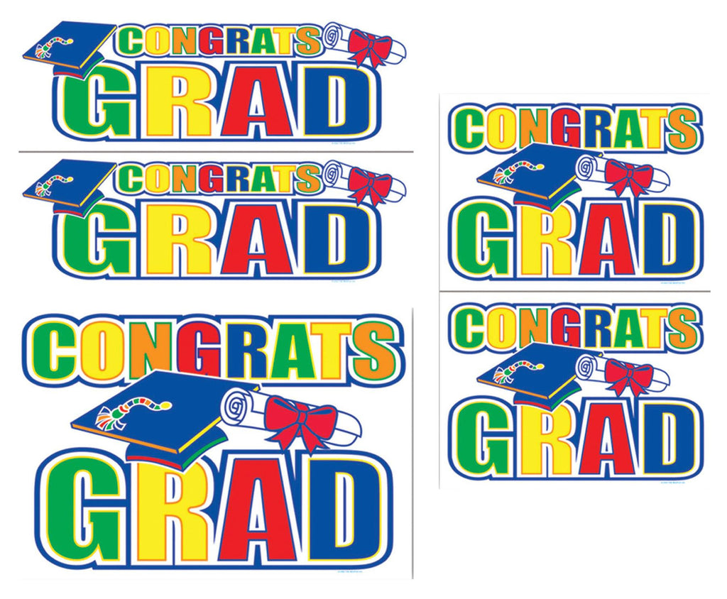 Congrats Grad Auto-clings