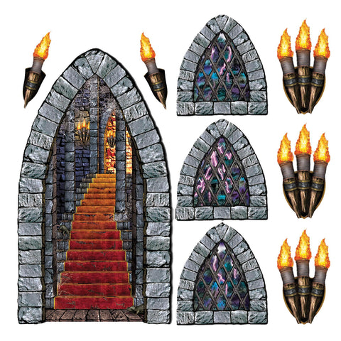 Stairway Window  Torch Props