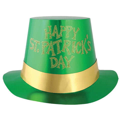 Glittered St Patricks Day 5 Pk