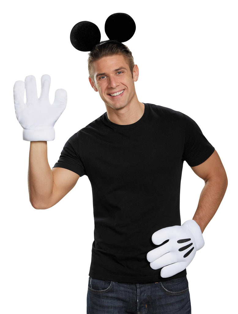 Mickey Mouse Ears Gloves Adult