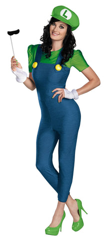 Luigi Female Deluxe Adult 8-10