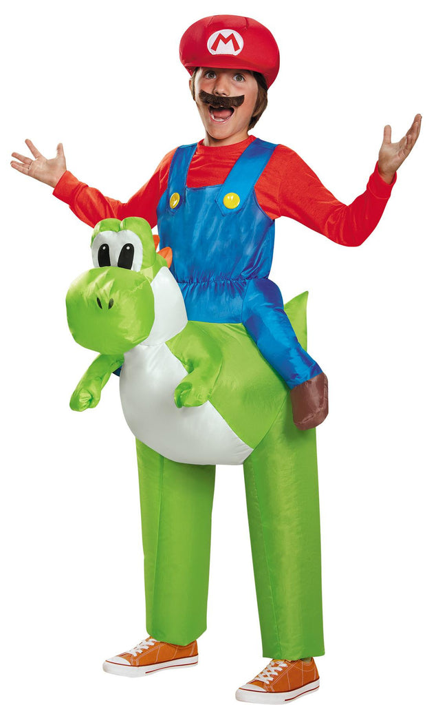 Mario Riding Yoshi Adult 42-46