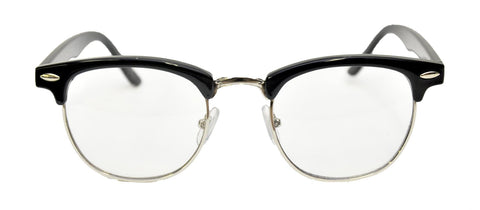 Glasses Mr 50's Blk Clr