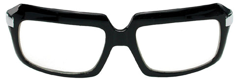 Glasses 80's Scratcher Blk Clr