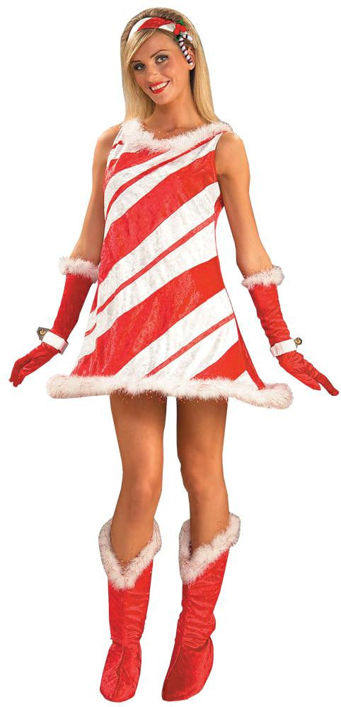 Miss Candy Cane Adult Costume