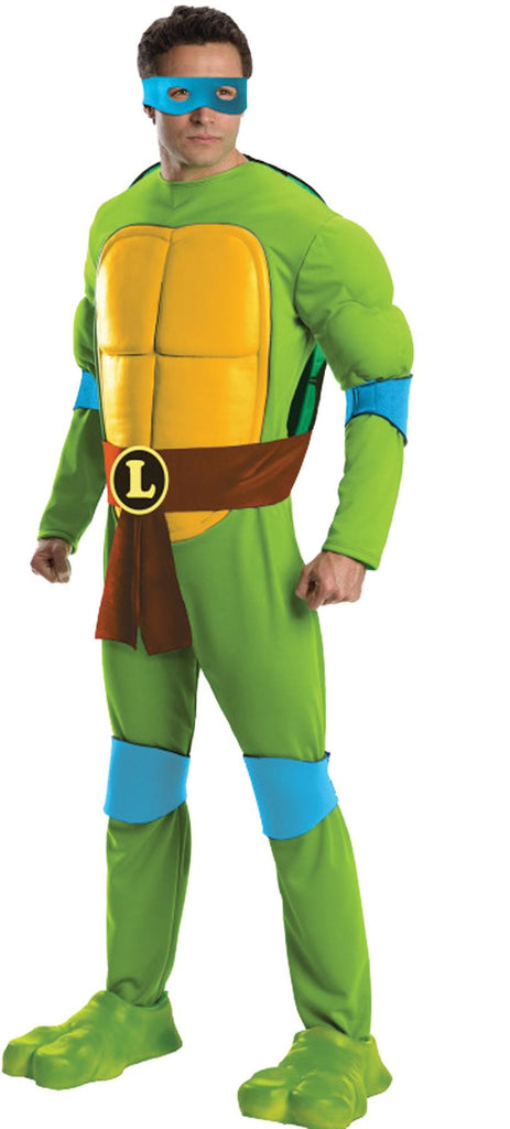 Tmnt Dlx Leonardo Adult Std