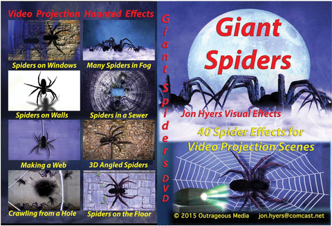 Dvd Giant Spiders Crawling