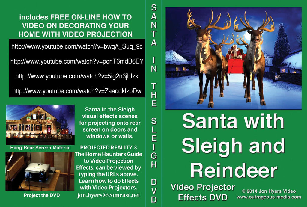 Dvd Santa And Reindeer