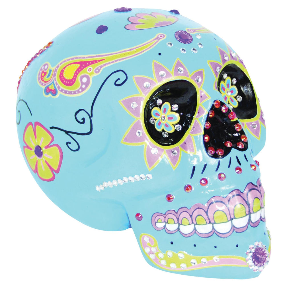 Blue Sugar Skull