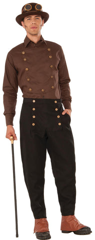 Steampunk Brown Shirt