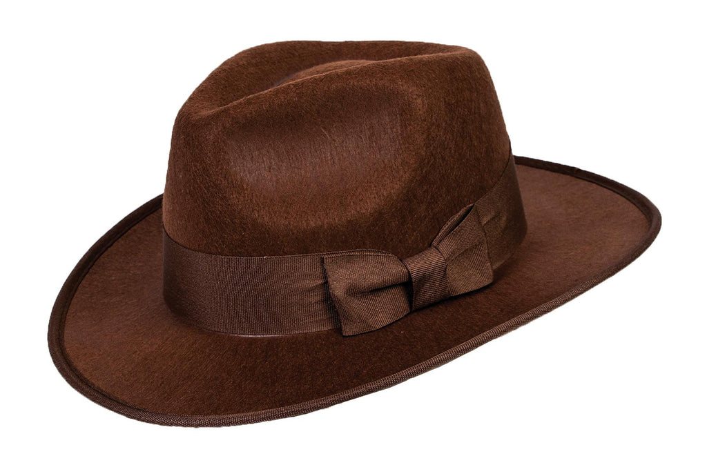 Brown 40's Fedora Adult