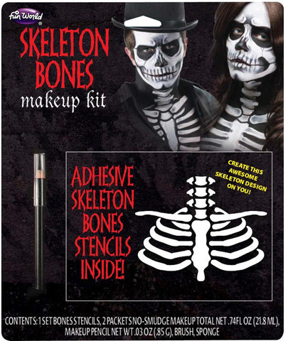 Skeleton Makeup Kit Skeleton B