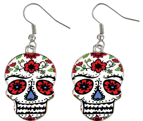 Earrings Day Of Dead