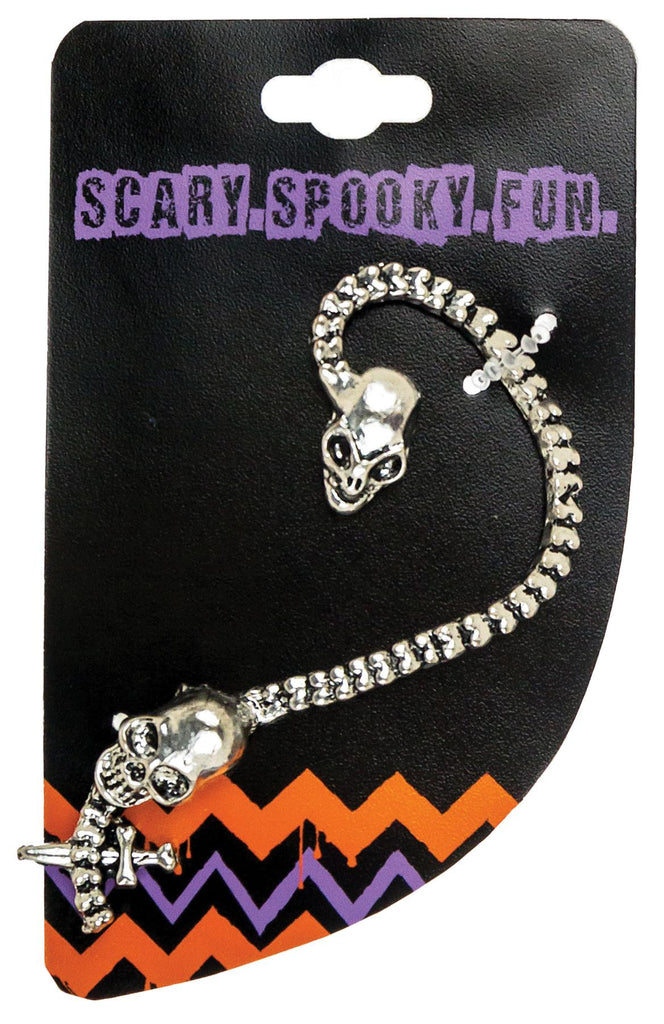 Earring Wrap Skull