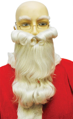 Santa Beard B303 White