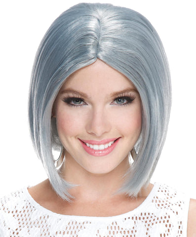 Frosted Midi Bob Smoky Grey Wg