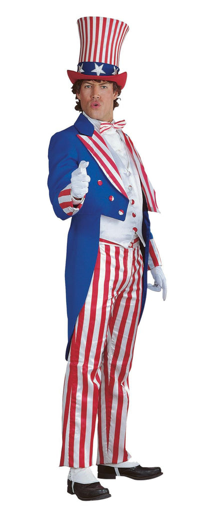 Uncle Sam Costume Small Dlx